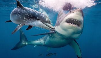 Чому акули бояться дельфінів?