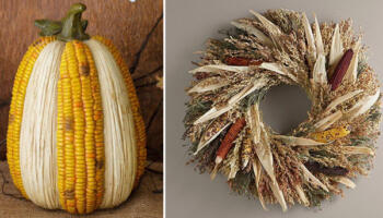 Екодекор з кукурудзи: 20 фото
