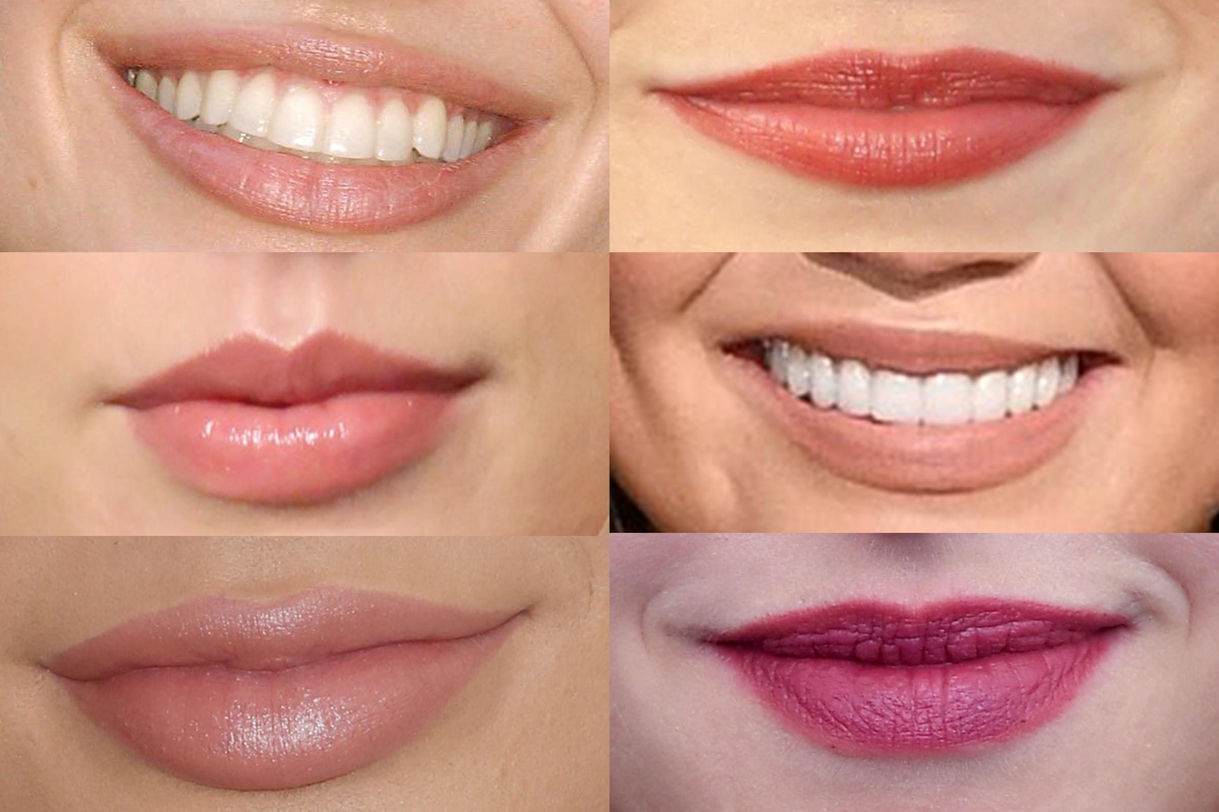 Сделать форму губ. Формы губ. Разные формы губ. Красивая форма губ. Формы женских губ.